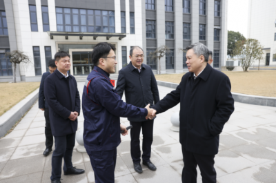省委副书记、杭州市委书记刘捷莅临股份调研